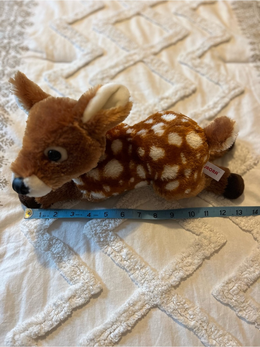 Aurora Fawn Plush Animal - Picture 6 of 6